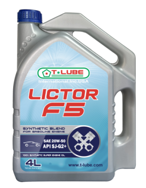 Lictor F5 - Dầu động cơ xăng - Dầu Nhớt T-Lube - Công Ty Cổ Phần Hóa Dầu Khang An